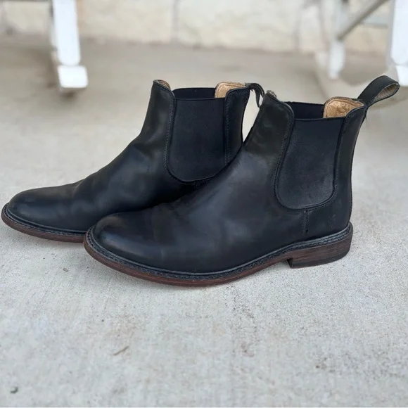 Frye Chelsea Boots “James” Frye James Chelsea 80687 Mens Brown Leather Slip On Chelsea  main image 2